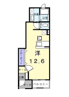 プラム【1階】の間取り