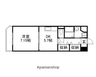 COCO中島田【3階】の間取り