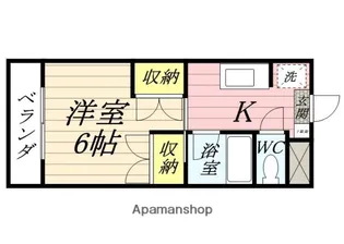 マンションLEE Ⅱ棟【3階】の間取り