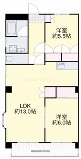 メゾフォルテHIRAI【2階】の間取り