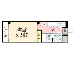 ルミエール【1階】の間取り