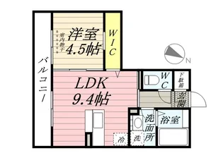 イヴェール【3階】の間取り