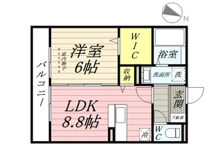 イヴェール【3階】の間取り