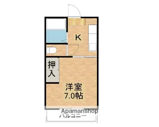 メゾンミヤモト【1階】の間取り