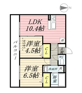 MAILE A棟【3階】の間取り