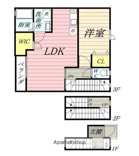 岡山県岡山市南区妹尾【アパート】の間取り