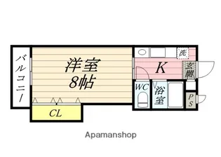 シャインブライト寿Ⅱ【3階】の間取り