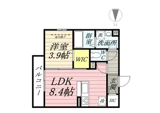 メゾン・ド・ルアール【3階】の間取り