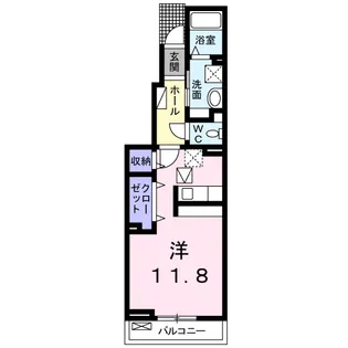 グラッツェ【1階】の間取り