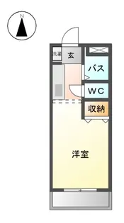 コンフォール【2階】の間取り