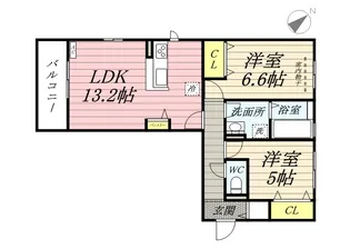 アレグリア【2階】の間取り