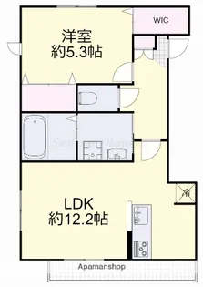 L’ATELIER【301号室】の間取り