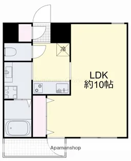 CASA GRANDE 医大前【8階】の間取り