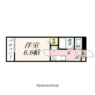 岡山県岡山市中区西川原【アパート】の間取り