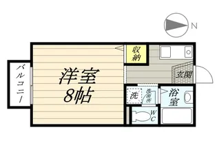 レジデンス高柳 A棟【1階】の間取り