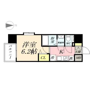 プレサンス岡山駅前【2階】の間取り