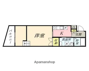 クレル瀬戸S棟【105号室】の間取り