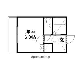 西川原プラトン【1階】の間取り