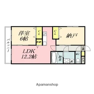 ピアグロリア森下町【2階】の間取り