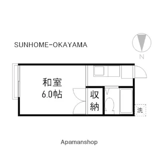 プチメゾン美【201号室】の間取り