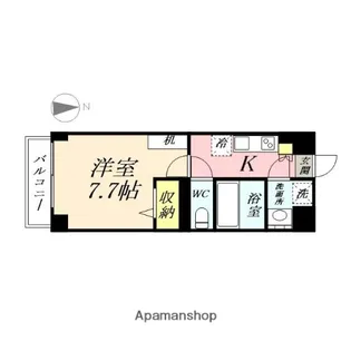 グランヒルズ西古松【5階】の間取り