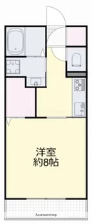 ヴァンヴェール京山【1階】の間取り