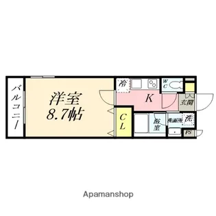 BASE学南町【2階】の間取り