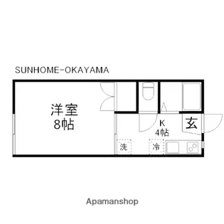 ドエル津島【1階】の間取り