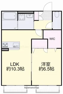 レトアエイショク【1階】の間取り