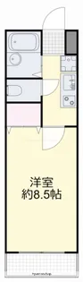 FLAT LEAVES学南町【2階】の間取り