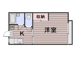 シティハウスK【1階】の間取り
