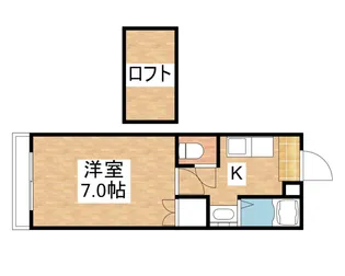 ベルハイツ【3階】の間取り