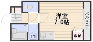 コレドール【3階】の間取り