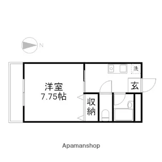はなはうす東岡山マンション【305号室】の間取り