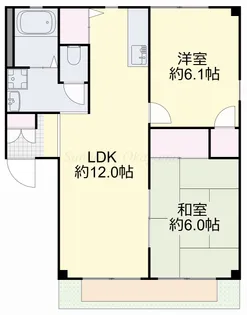 グリーンハイツA【101号室】の間取り