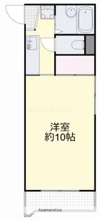 ウェーブレジデンス今村公園【307号室】の間取り