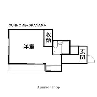 ナッツクラッカー【5階】の間取り