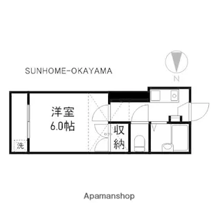大安寺第1AP【2階】の間取り