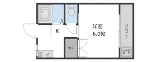 グリーンハイツ【2階】の間取り