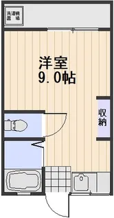チェルシー青江【西513号室】の間取り