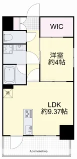 岡山県岡山市北区富田町2丁目【マンション】の間取り