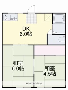 メゾン斎藤【201号室】の間取り