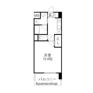 フォレシス下中野【5階】の間取り