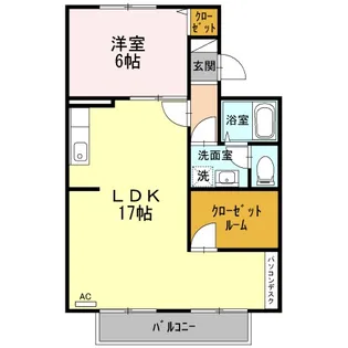 ドミール M【2階】の間取り