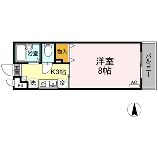 森ビル【1階】の間取り