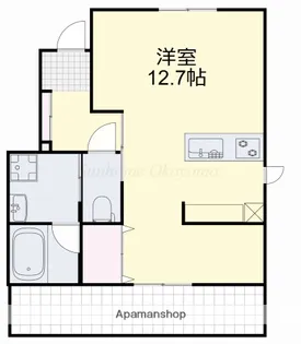 BOTANICAL平井【102号室】の間取り