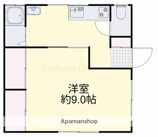コーポコニー【1階】の間取り