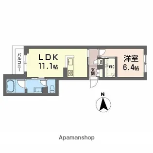 アメリス【2階】の間取り