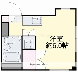 アトムコーポ【2階】の間取り