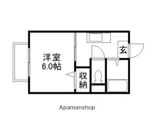 リバーサイド幸和【303号室】の間取り
